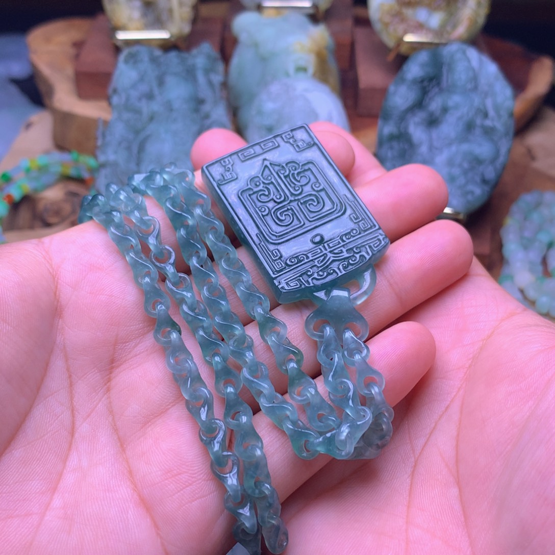 七***抿定制翡翠未镶嵌翡翠