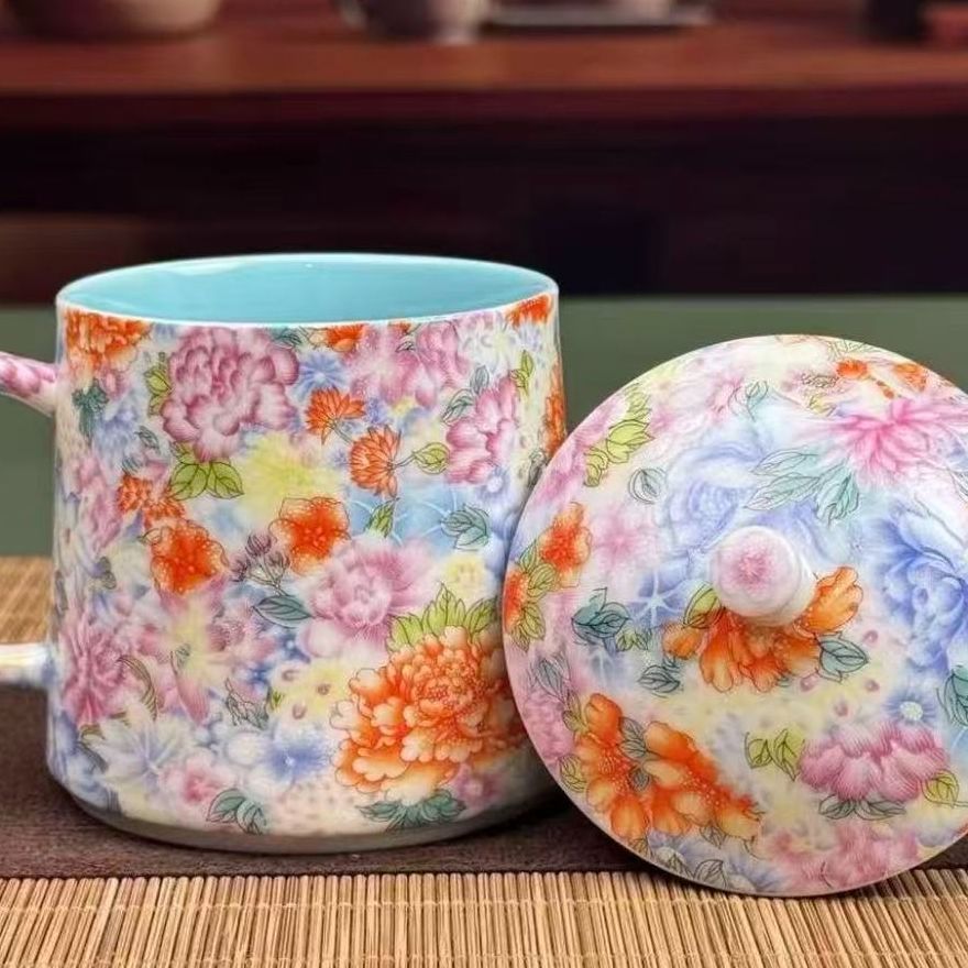 珐琅御品二件套办公杯            5702       （直播）