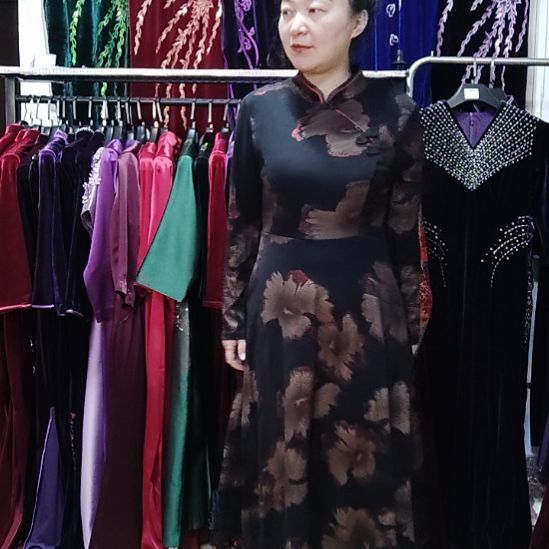 XL码旗袍连衣裙旗袍连衣裙