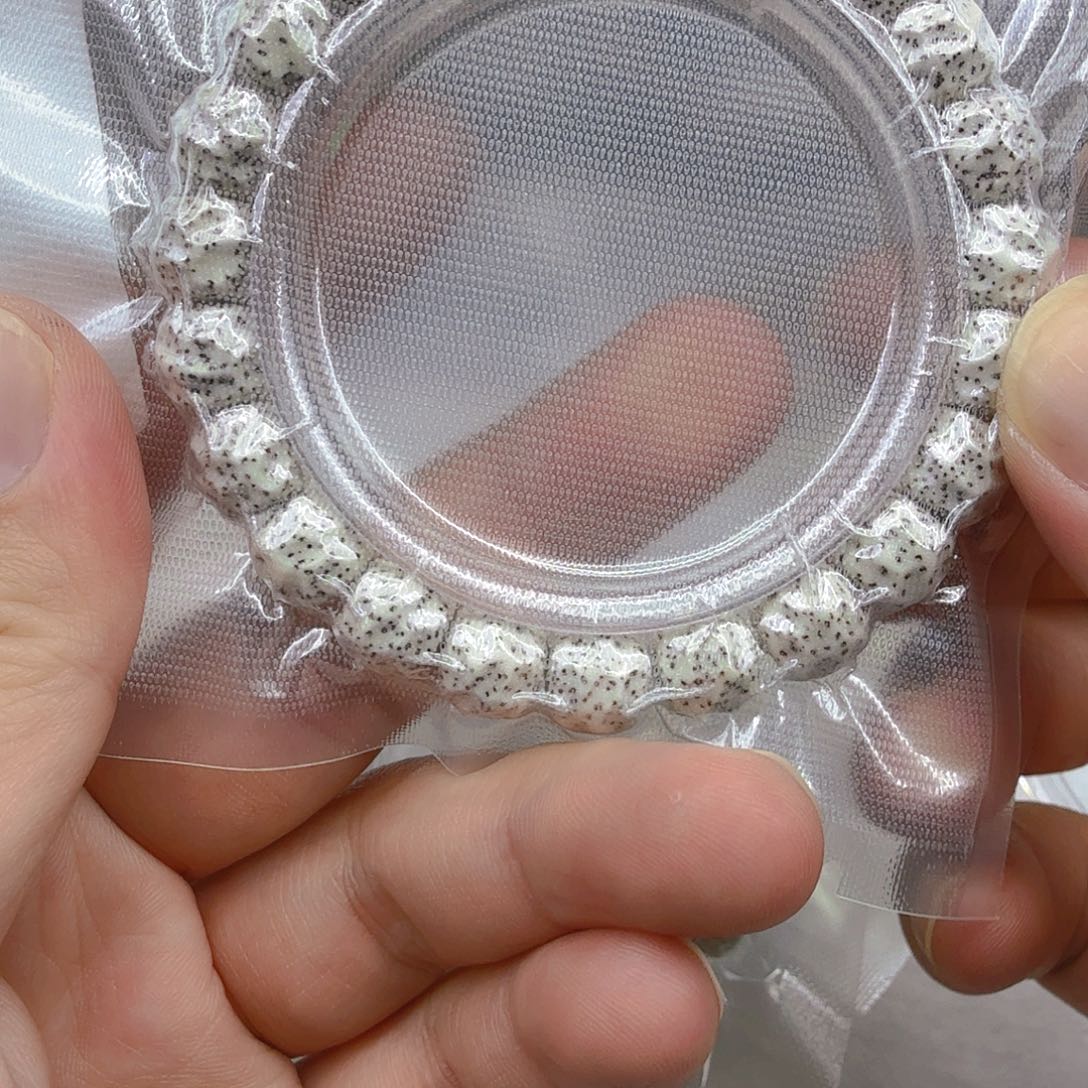 星月菩提手串23卓越原脂白星月菩提单圈无相1.0