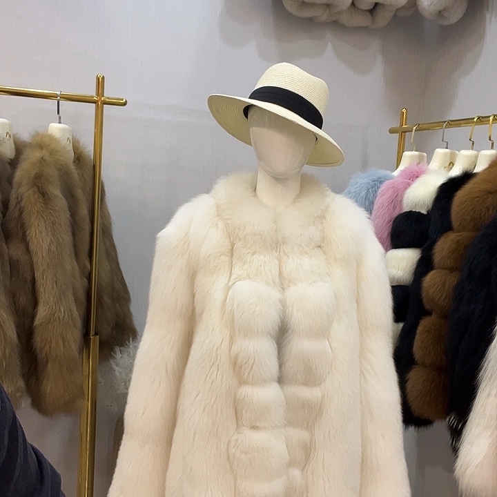 进口整贝贝狐狸毛