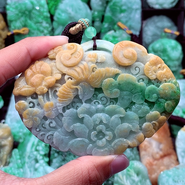翡翠吊坠(不含链)未镶嵌