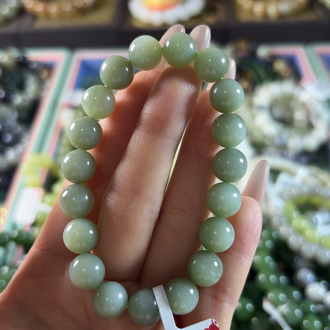 和田玉未镶嵌手链137