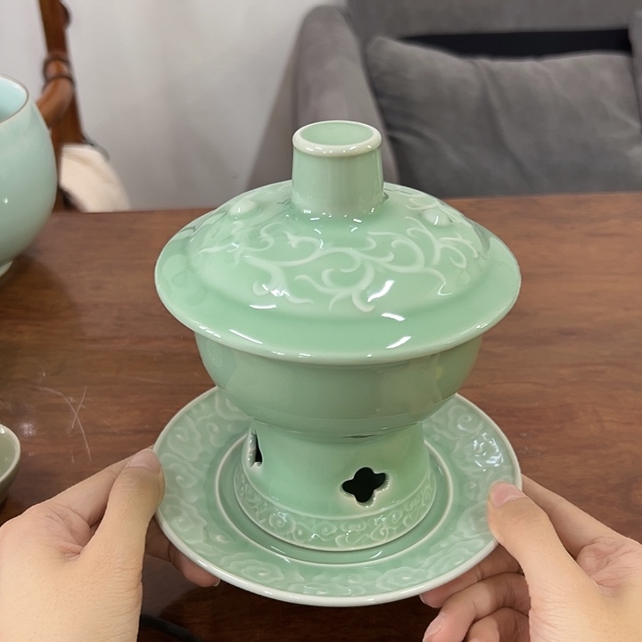 小米茶器龙泉云间青瓷