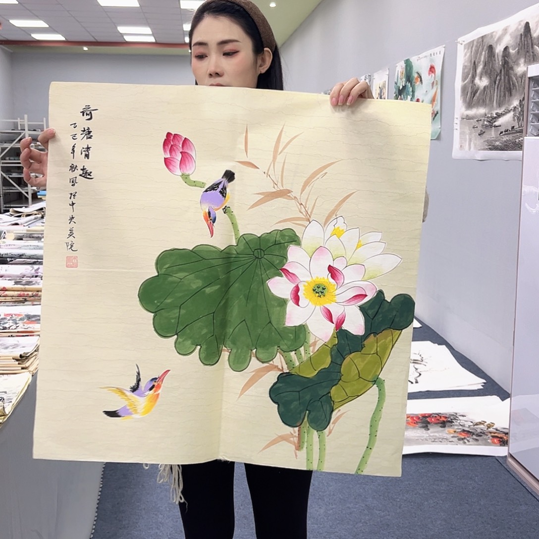 国画国画纯手绘作品