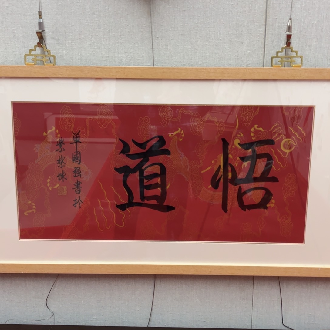 书法单国强老师悟道