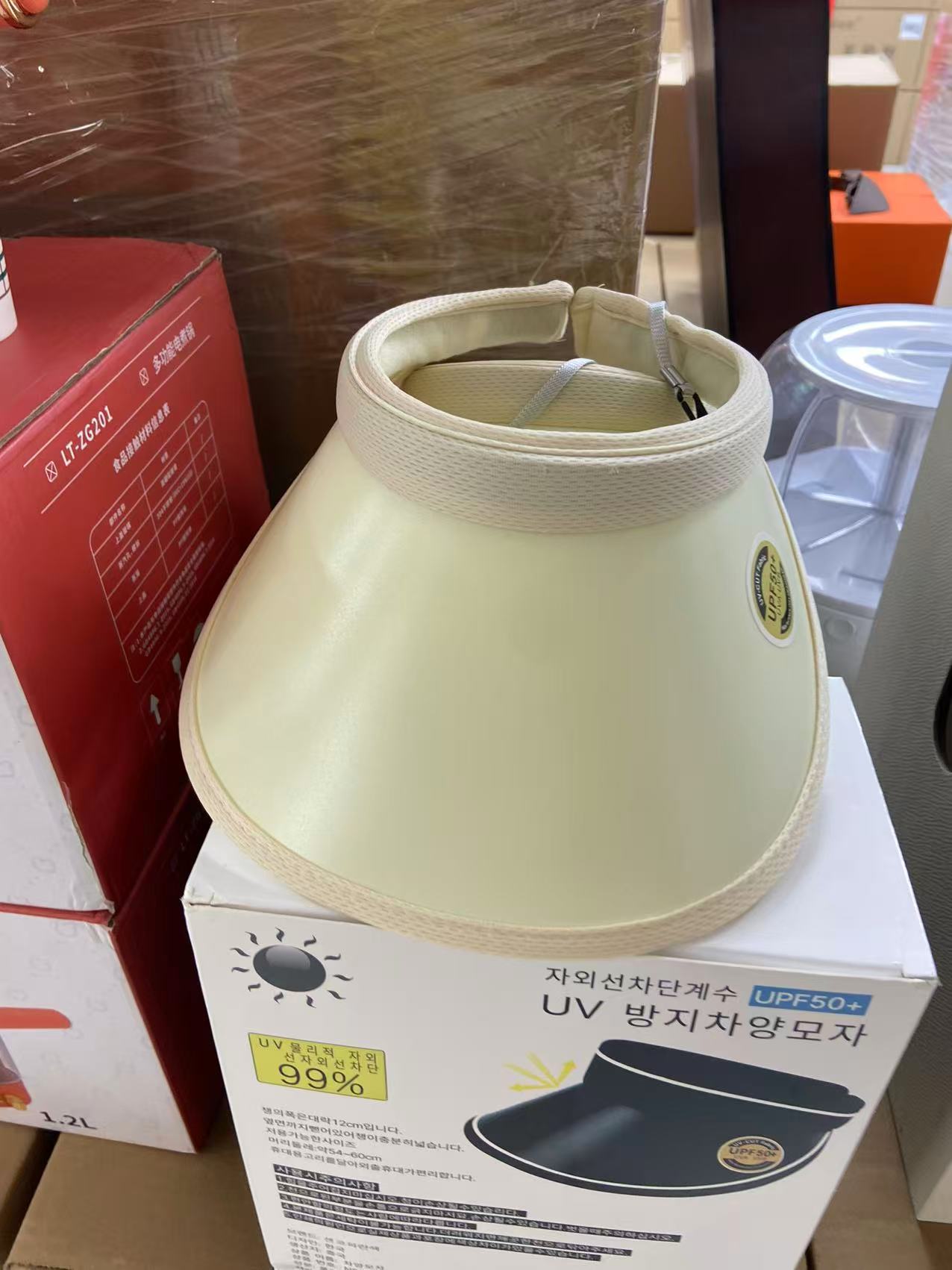 空顶帽防晒太阳帽cm1