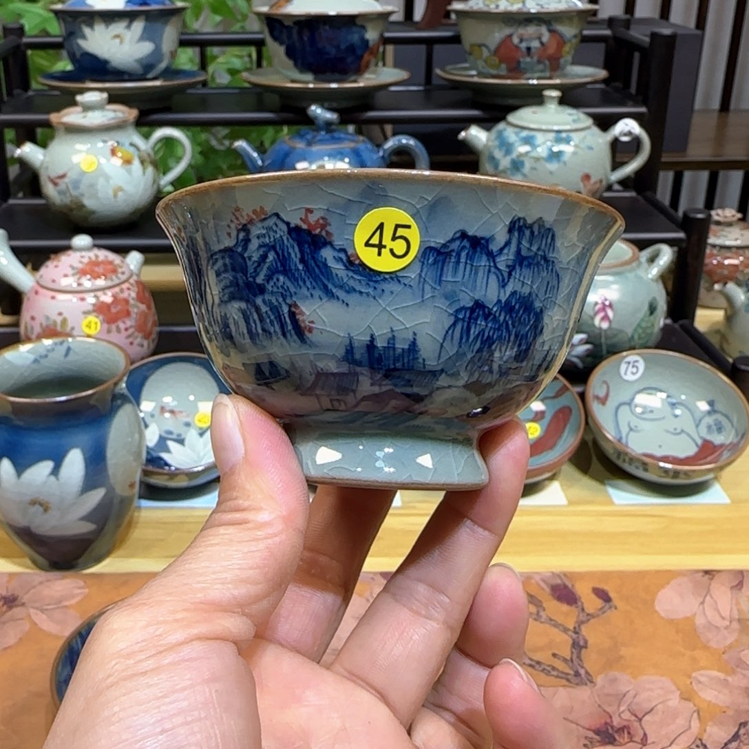 景德镇陶瓷手绘茶具