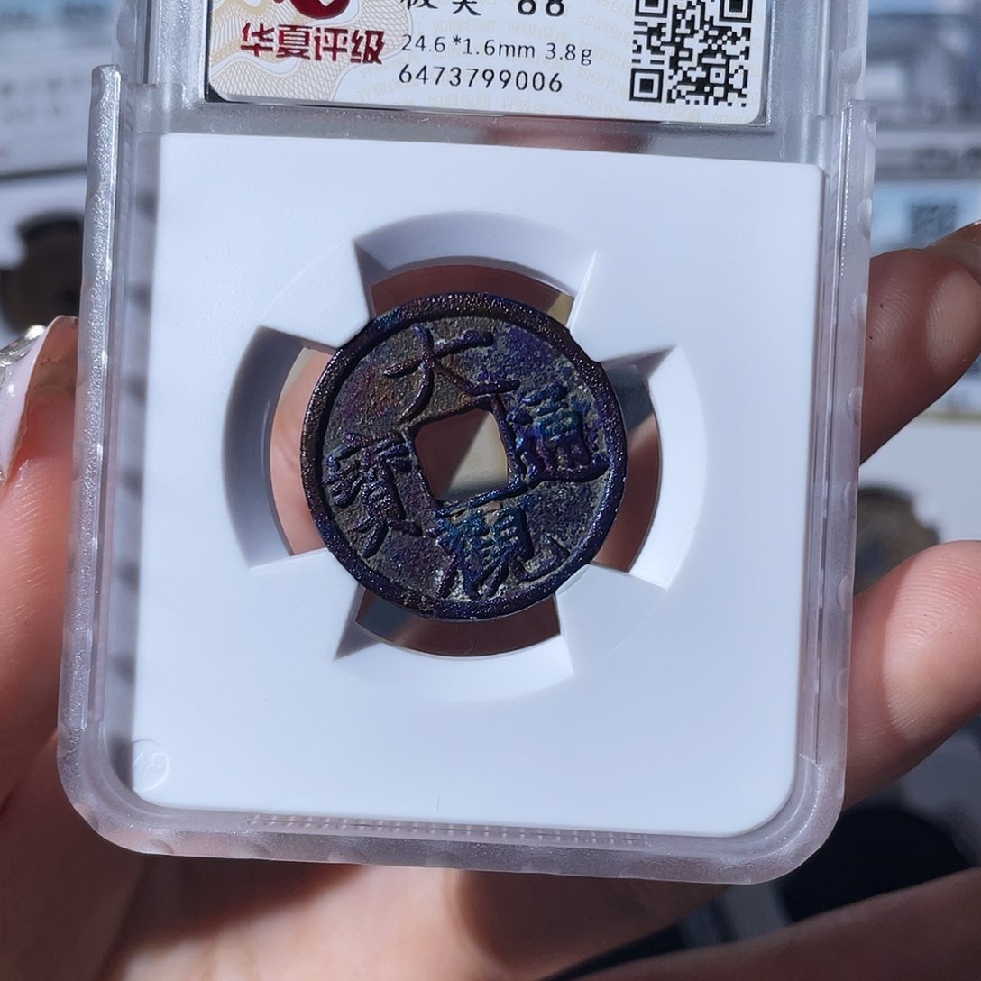 铜十**生小莲，华夏大观，评级编码9006