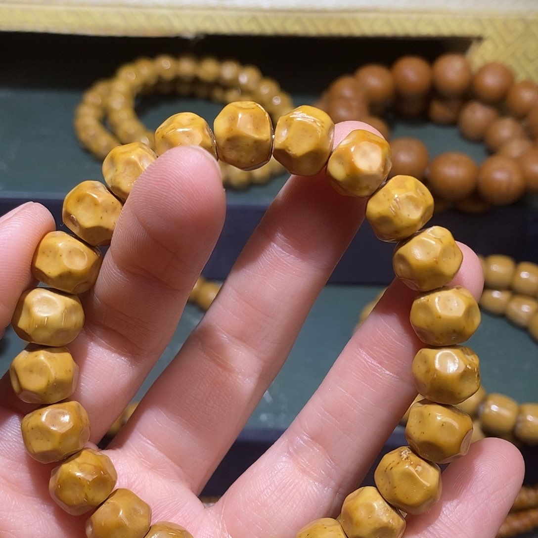 菩提小*迪紫金鼠无相小手串