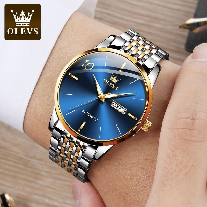 欧利时品牌手表89不离10情侣全自动机械表男士手表男6632