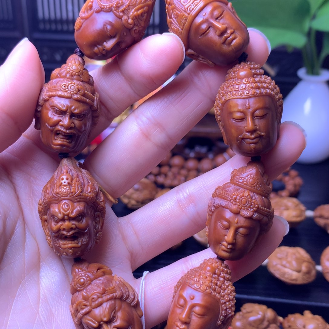 手串/手链橄榄核游****7万佛头