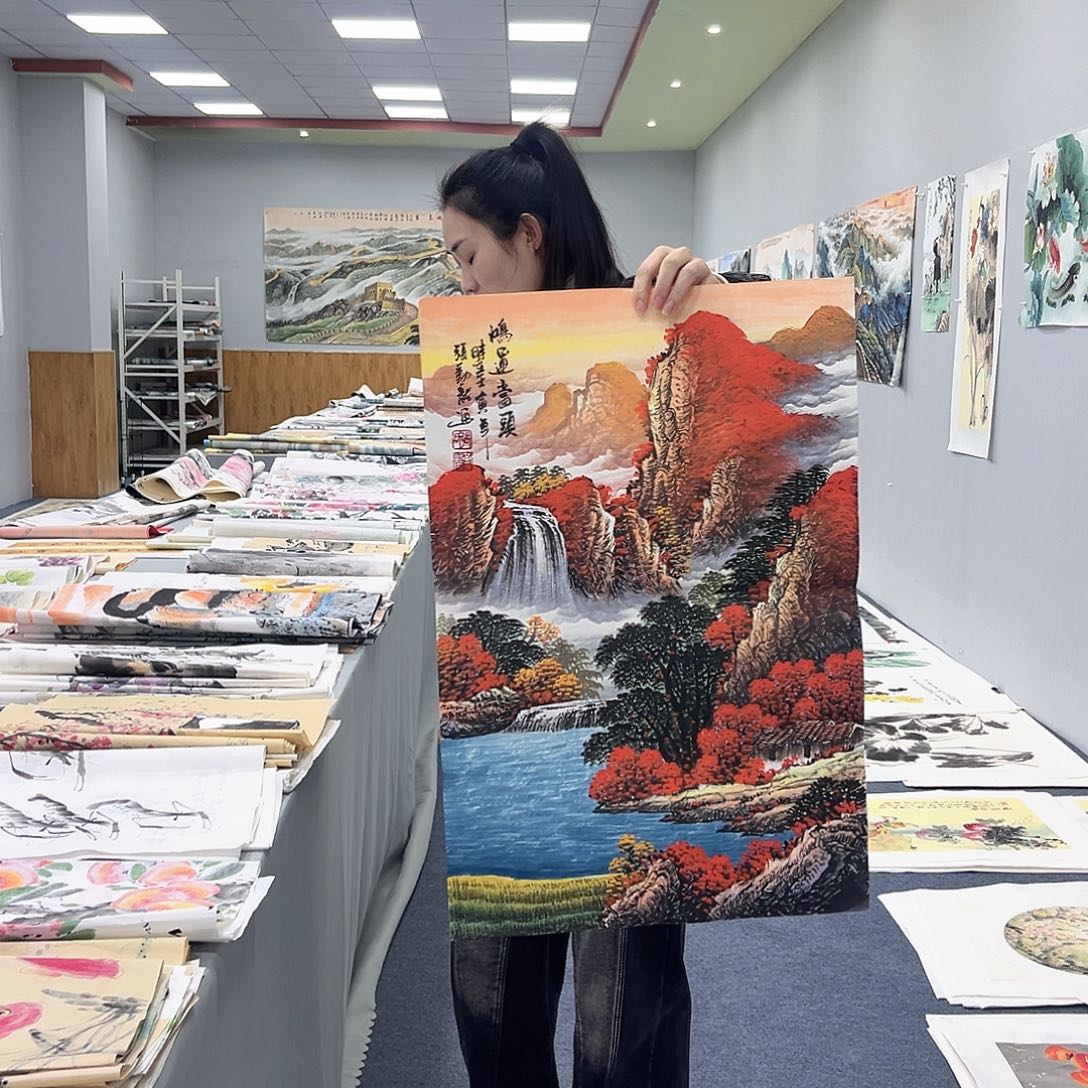 国画国画纯手绘作品