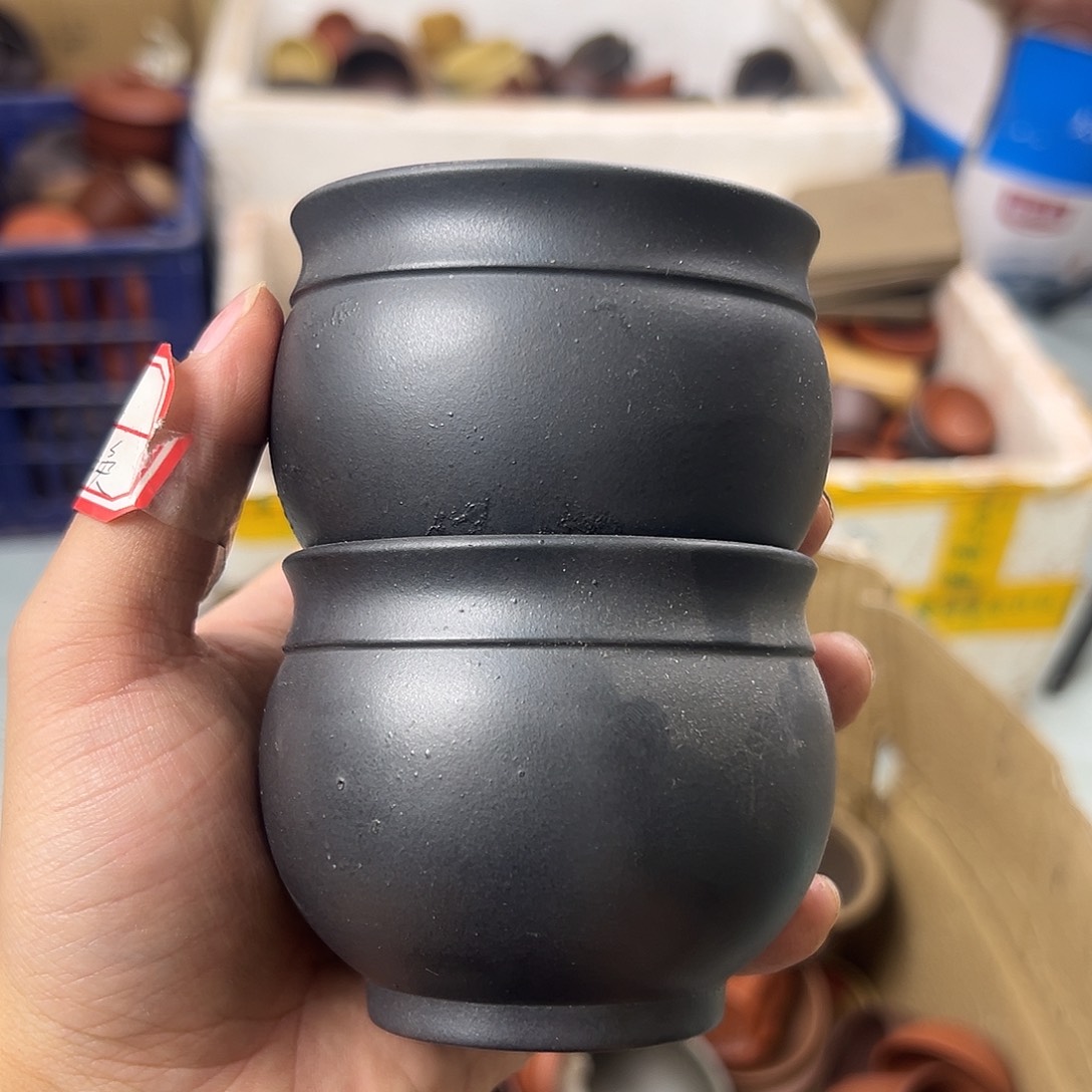 紫砂茶宠紫砂放漏瑕疵