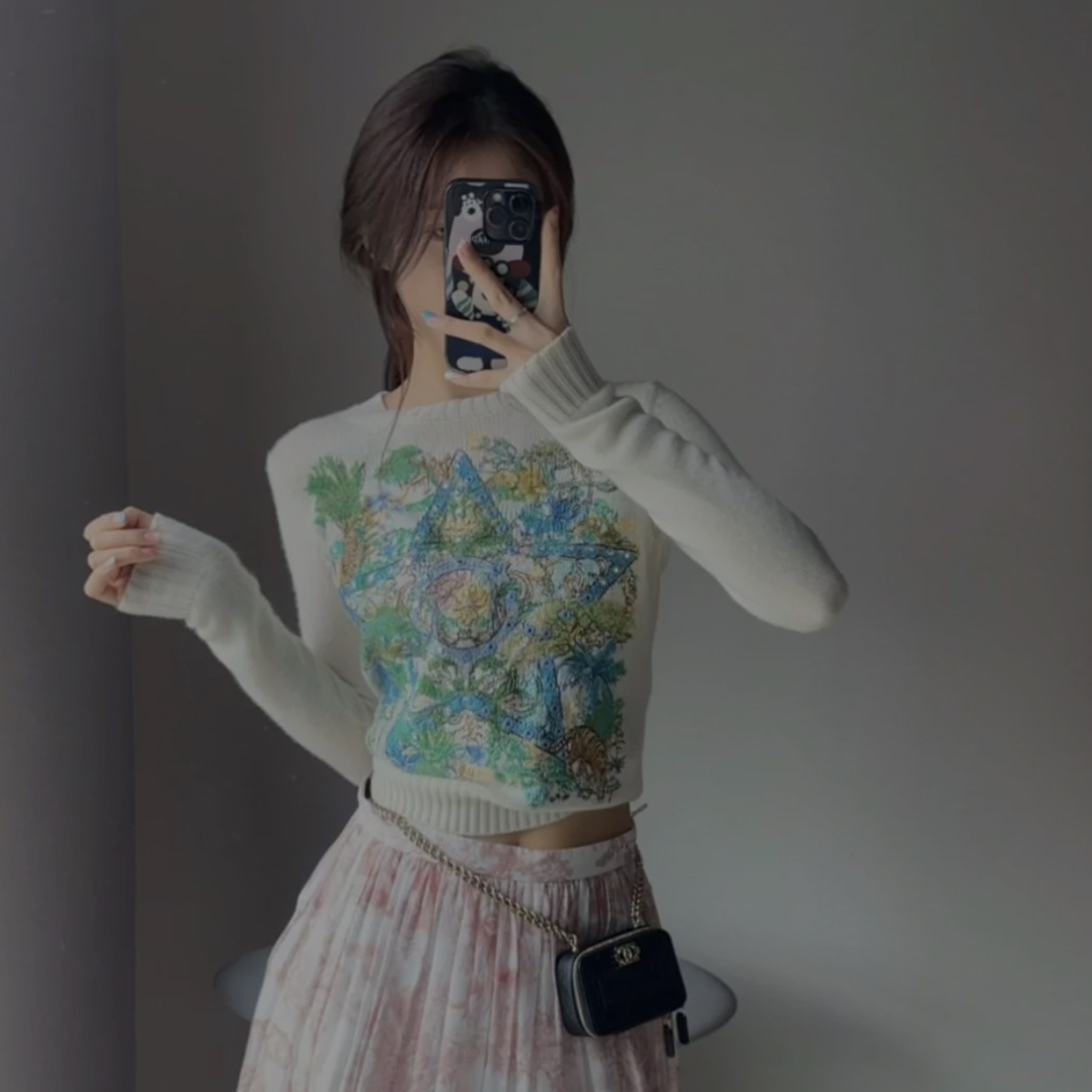 99新 DIOR/迪奥 24新款丛林幸运星毛衣 34码 99新