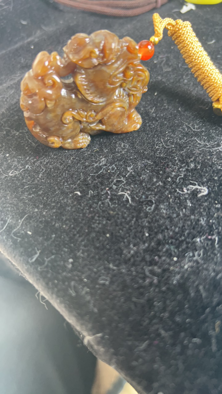 和田玉纯唐挂件吊坠