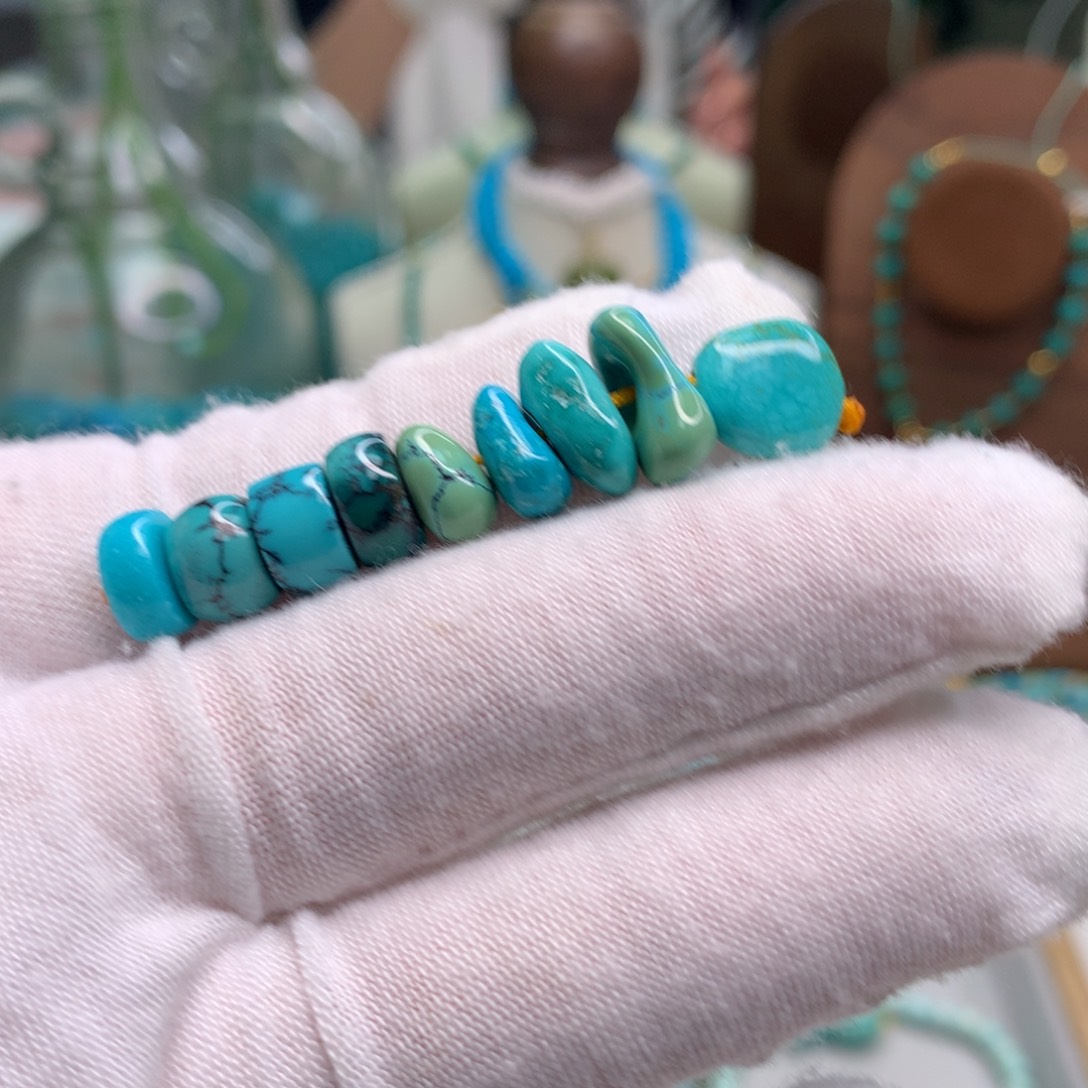 绿松石未镶嵌配饰