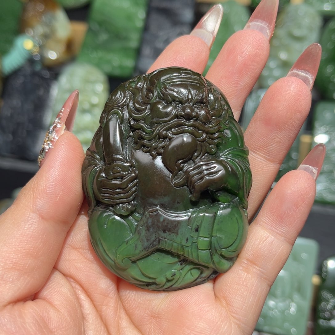 和田玉挂件未镶嵌