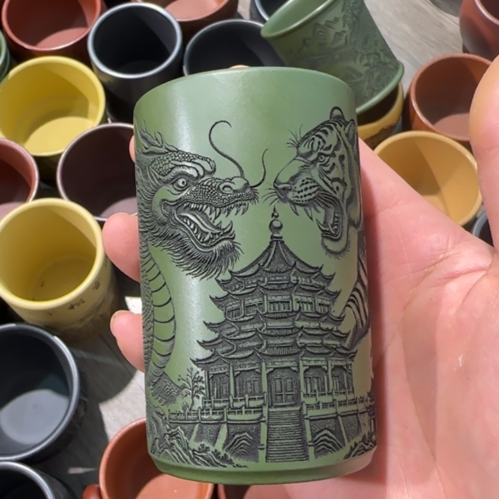 茶杯紫砂全手工制作工艺