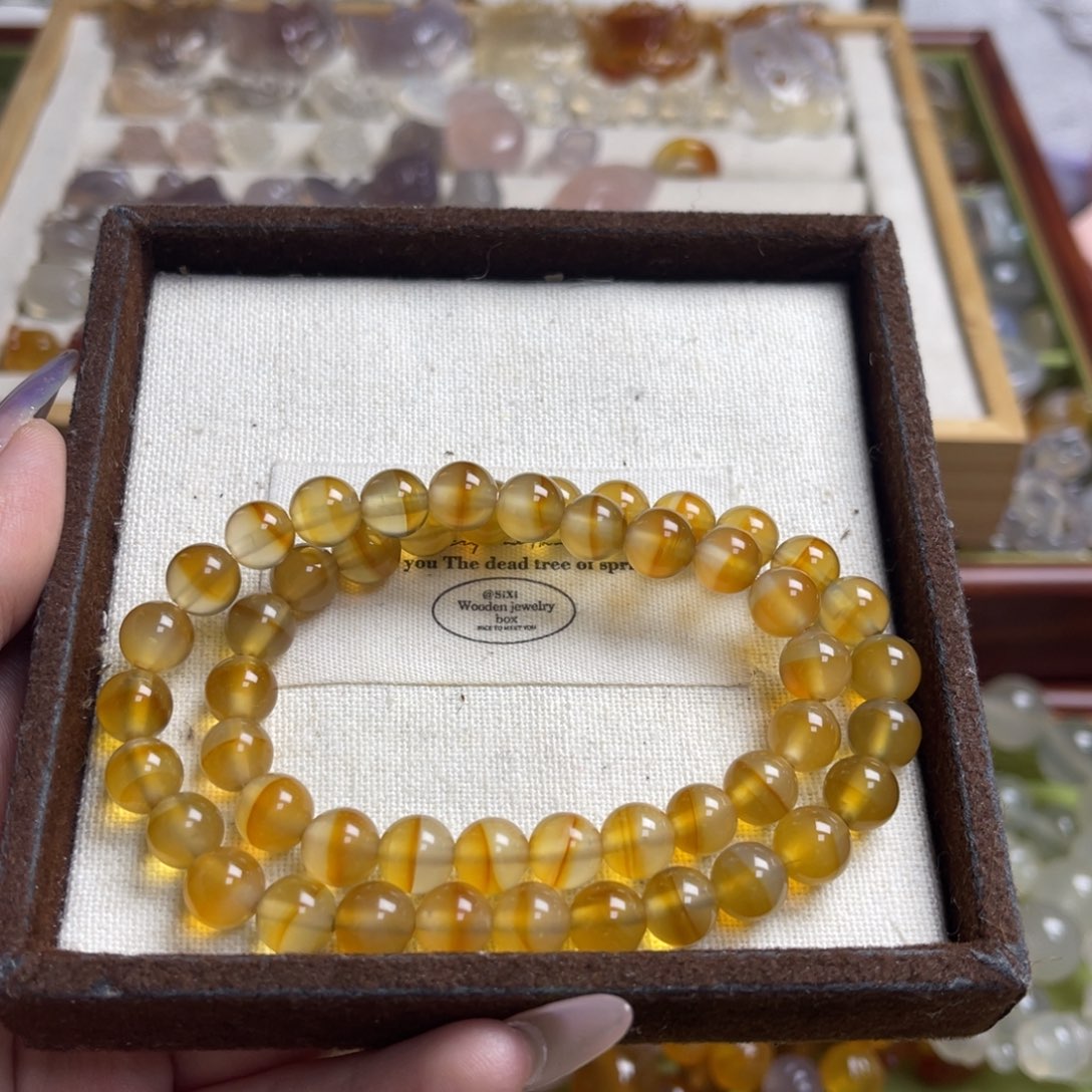 玛瑙/玉髓合金手串