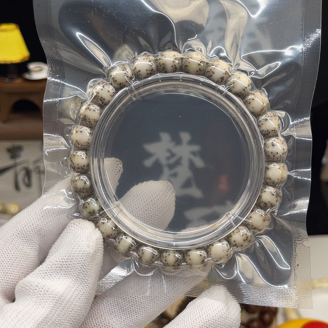 星月菩提手串石玉一线天月朗星稀000013