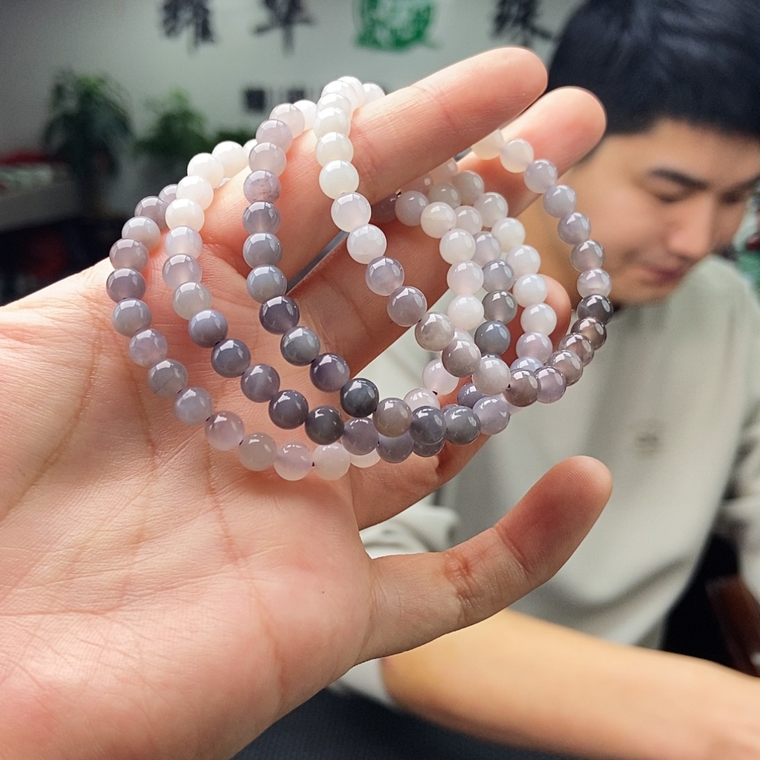 和田玉未镶嵌颈饰手串 颜色多样性发拍一发一