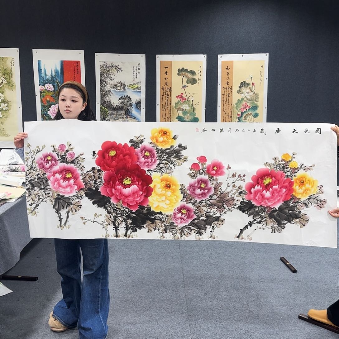 国画超级好看的一幅国画作品