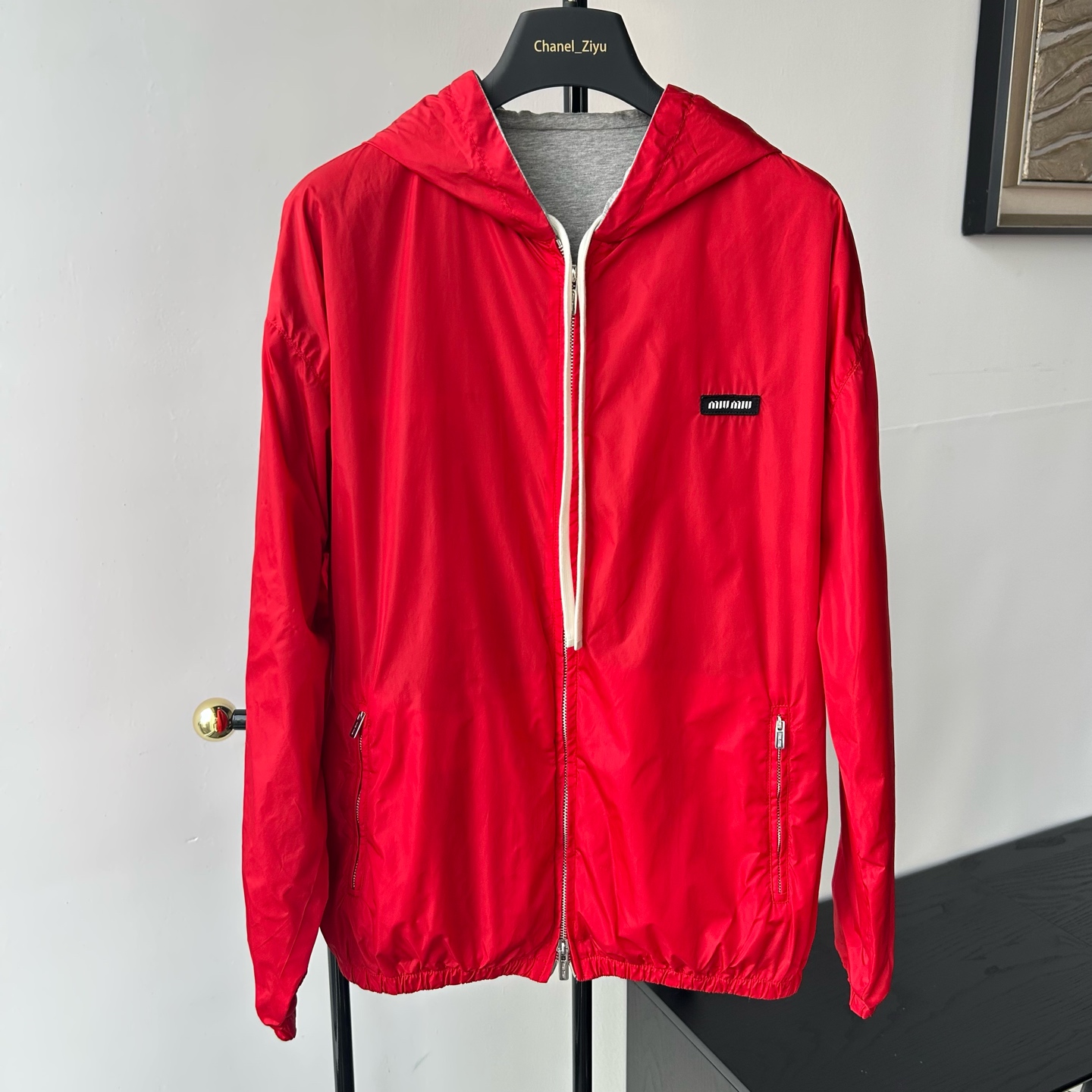 99新 MIU MIU/缪缪 两面穿外套36码