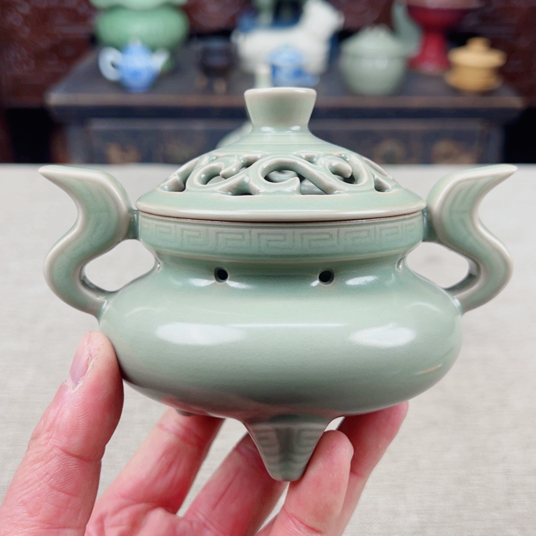 瓷片正能量陶瓷艺术品