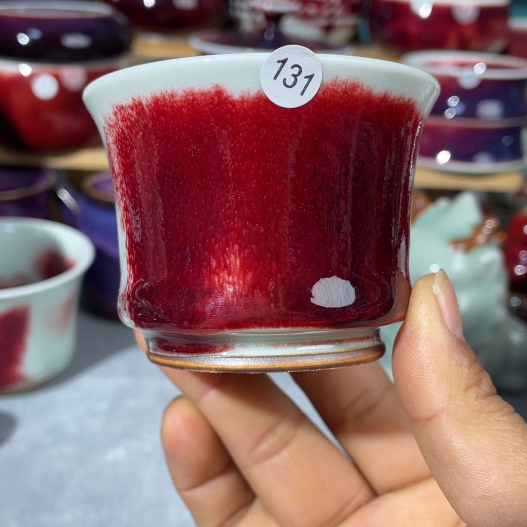 瓷片纯手工制作……