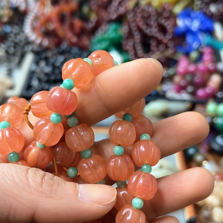 玛瑙/玉髓颈饰未镶嵌吾****h