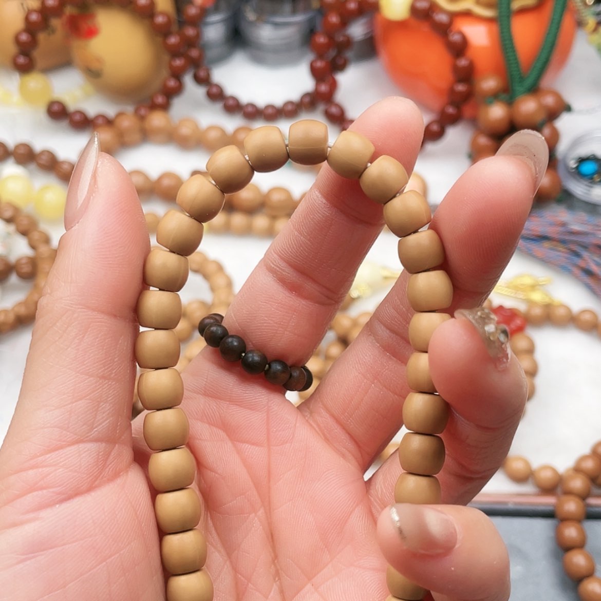 【闪购商品】手串猴头核桃小****ɞ猴头核桃精品直切