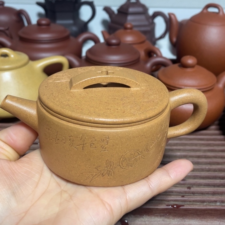 清***间紫砂公道杯紫砂全手工