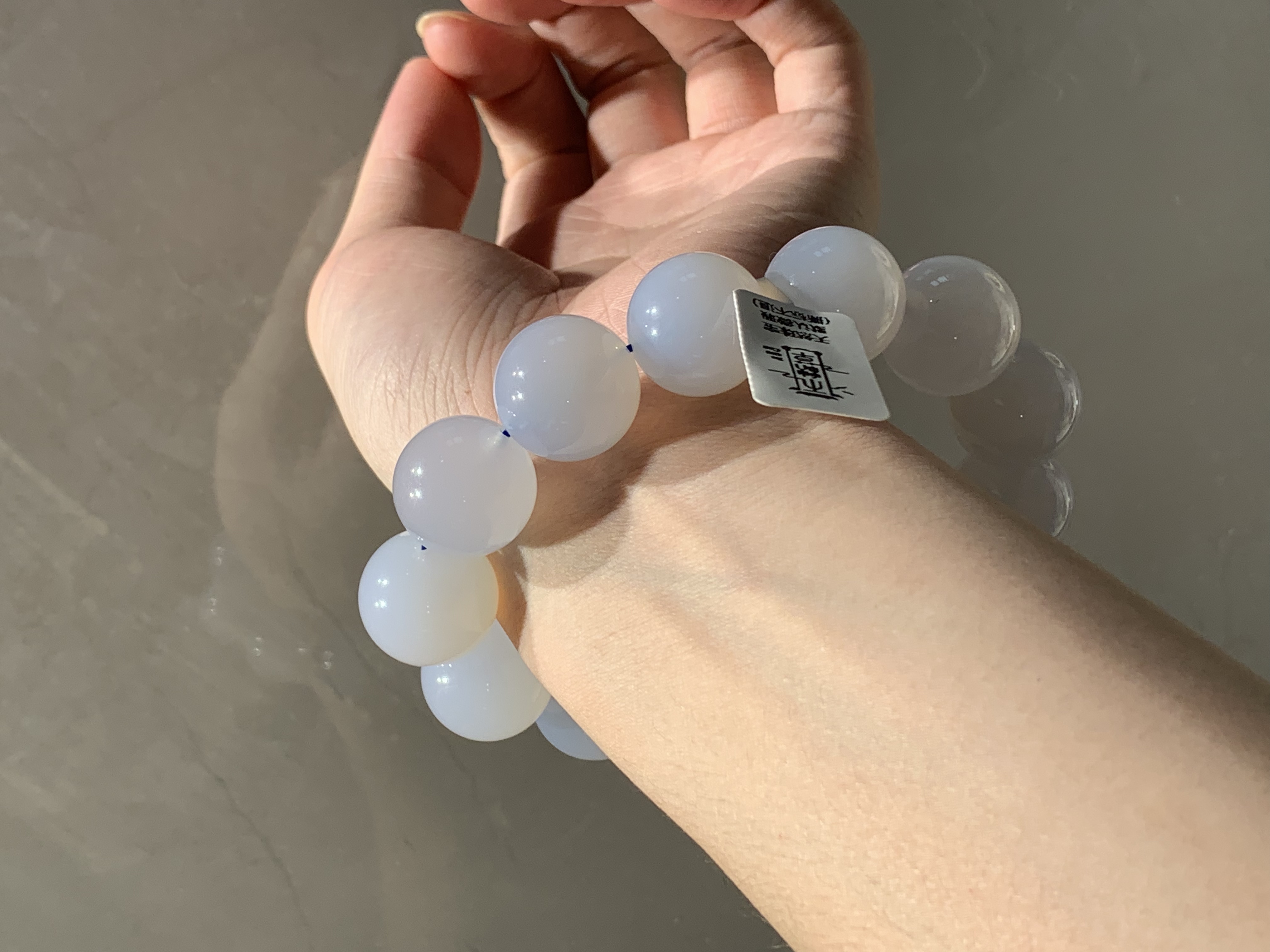 【不秋草珠宝】天然水晶玛瑙玉髓蓝玉髓男女通用价格优惠多样性发一