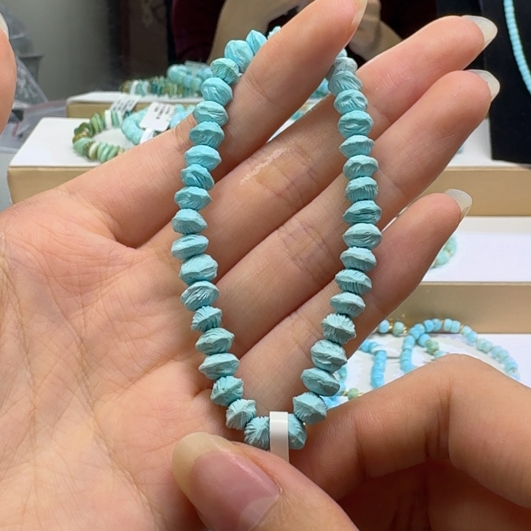 未镶嵌绿松石珠宝奇石