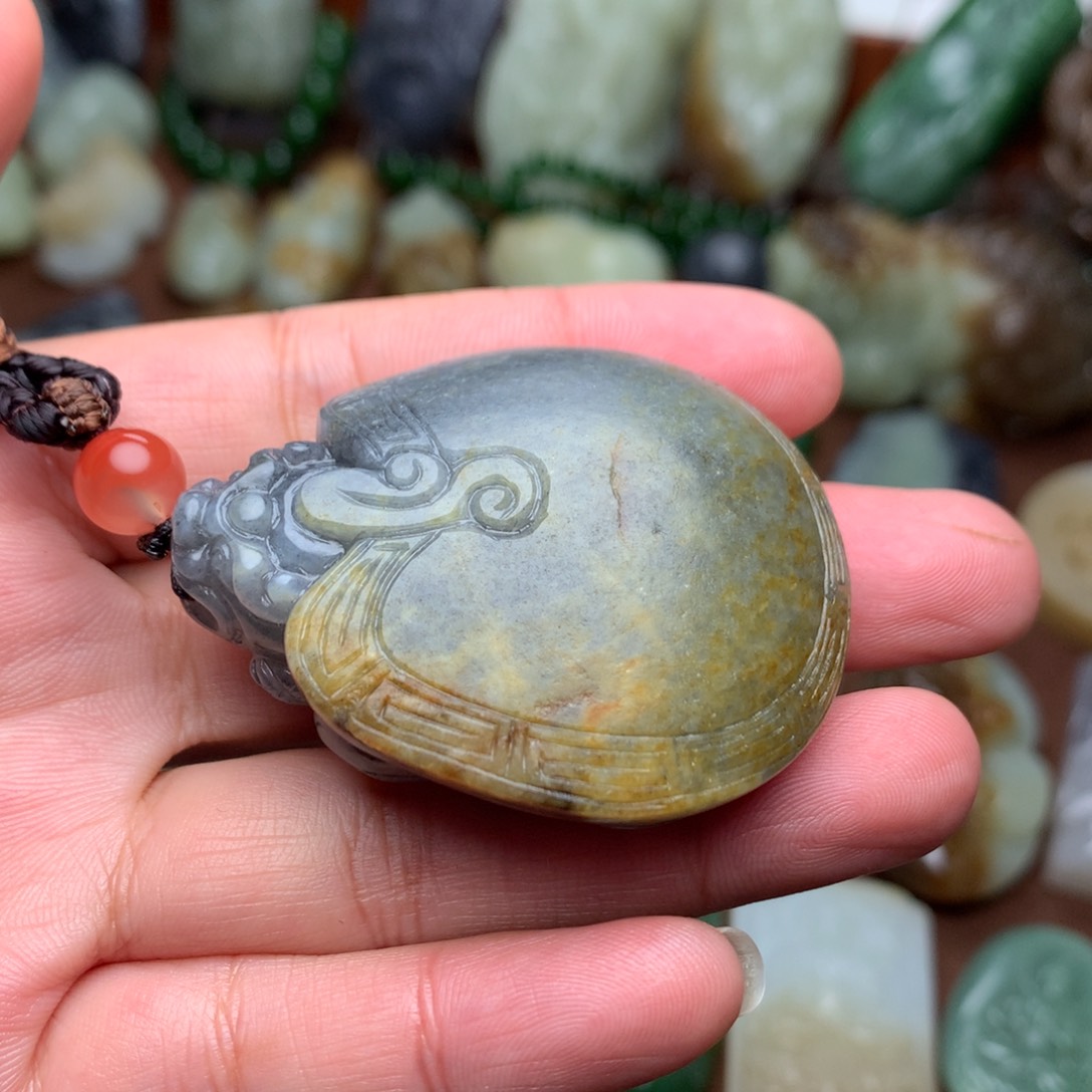 和田玉挂件未镶嵌