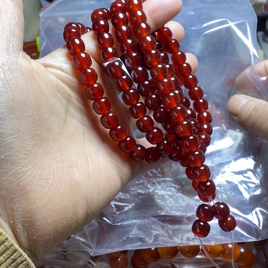 ༒****玛瑙/玉髓未镶嵌手链