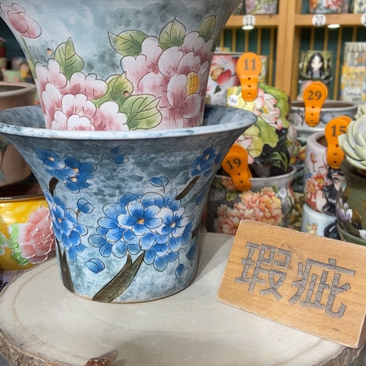 红陶景德镇艺术手绘作品