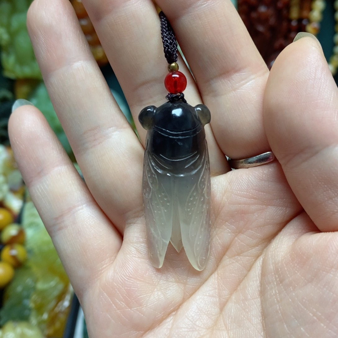 岫玉吊坠(赠链)未镶嵌