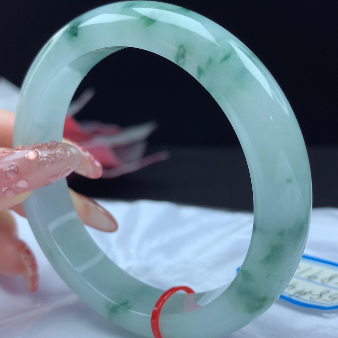 未镶嵌手镯翡翠89121，