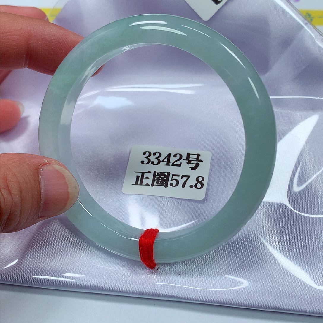 【闪购商品】翡翠手镯未镶嵌?**?3342号