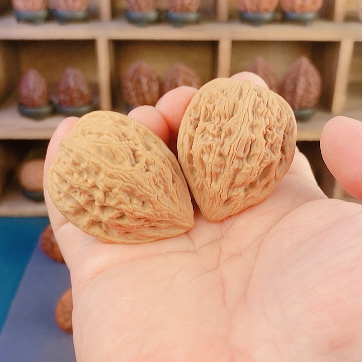 吊坠文玩核桃019天眼鸡心