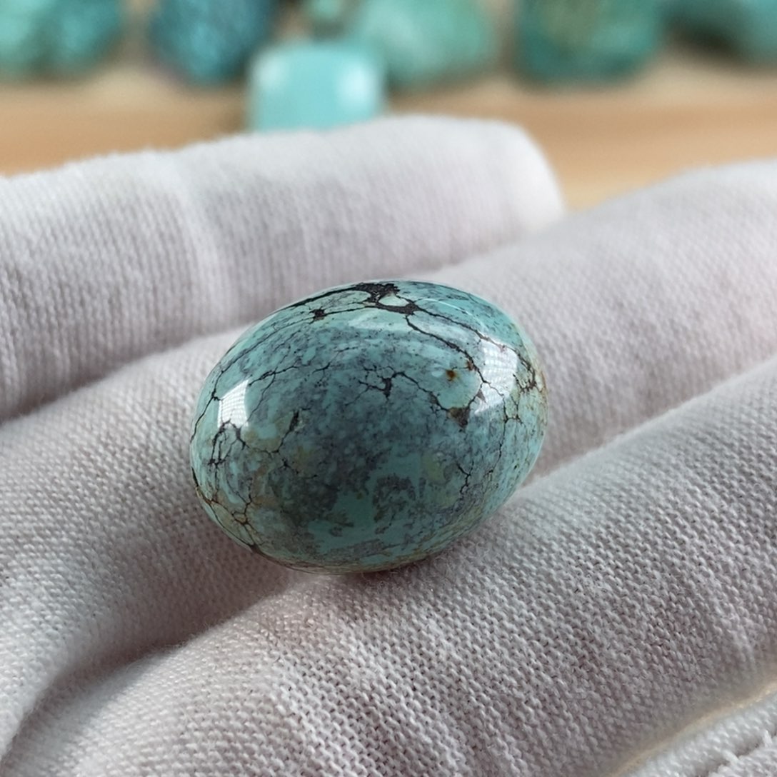 绿松石珠宝奇石未镶嵌