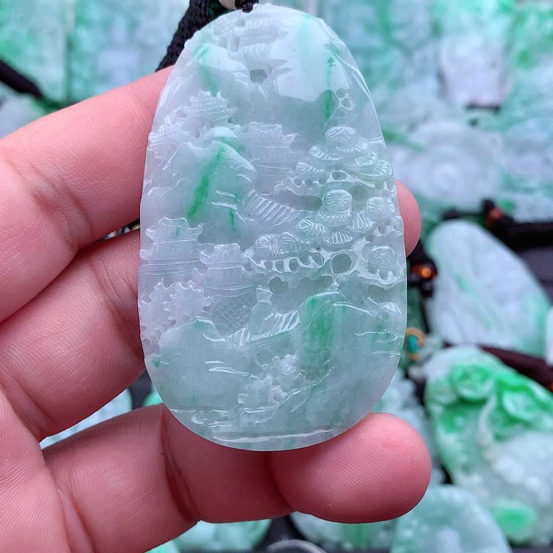 翡翠吊坠(不含链)未镶嵌