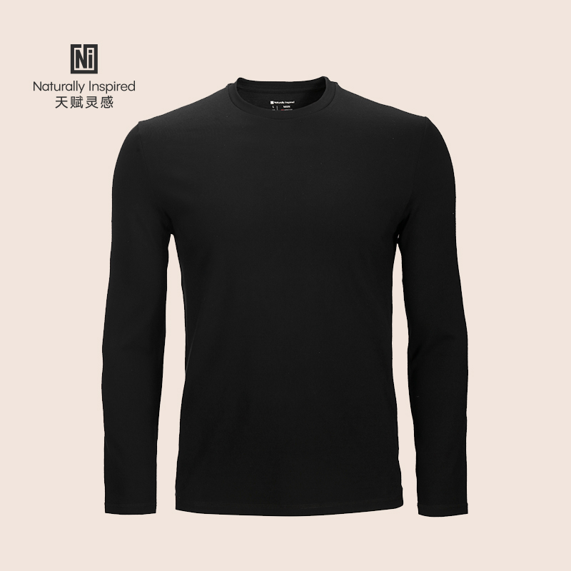 天赋灵感臻享系列300gm²15.5微米100%美丽诺羊毛户外速干排汗长袖