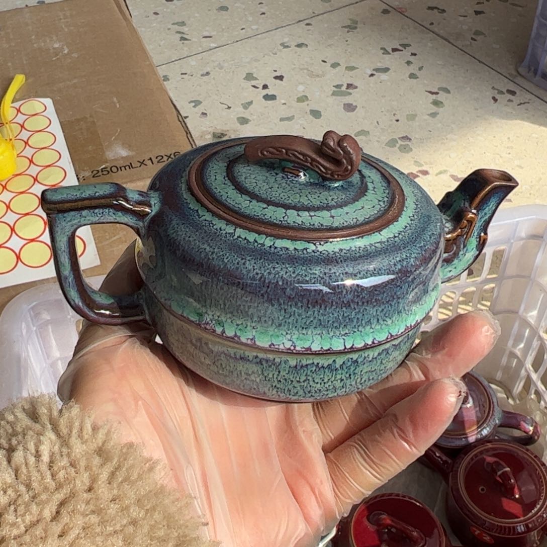 摆件郑家钧窑摆件