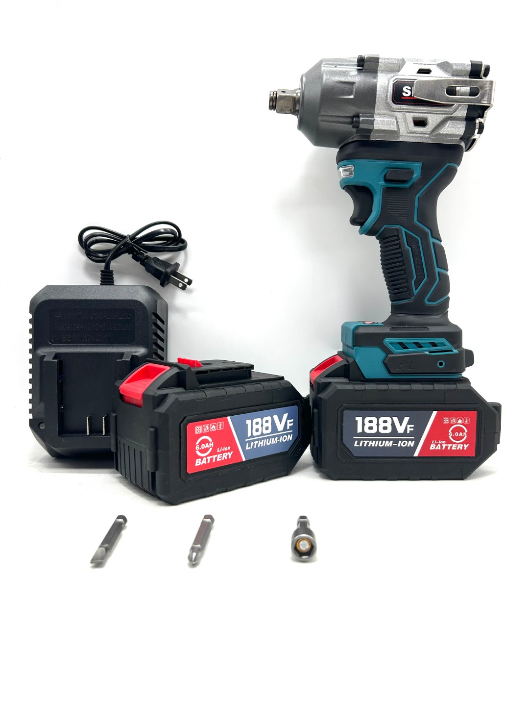 备【专属】世得【全铝机头】900扭纯铜电扳手敲击款   （两电15节）