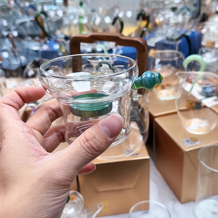 禾器钛奉珠茶漏，翠，，