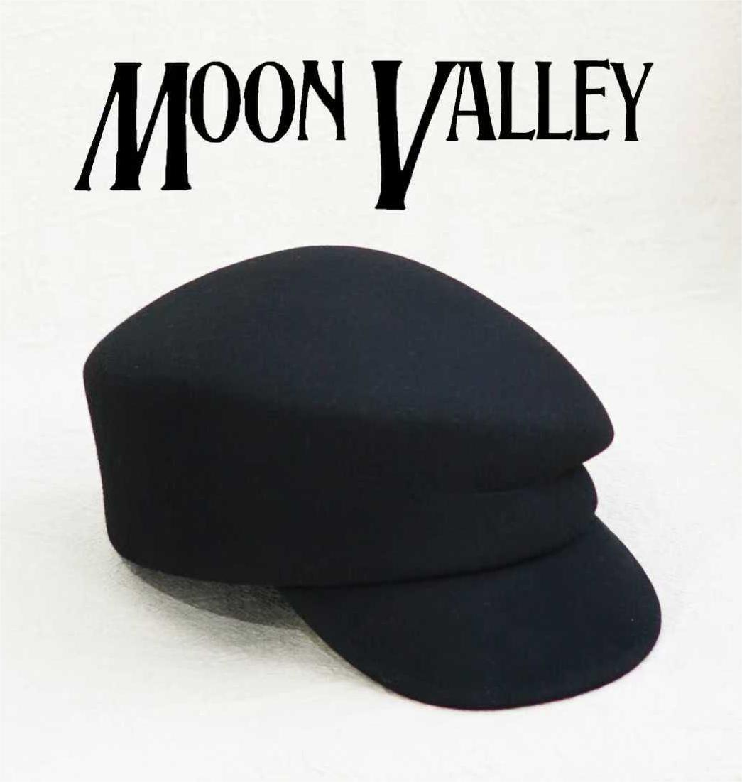 Moon Valley ca日本设计师款澳毛不规则贝雷帽MV6709