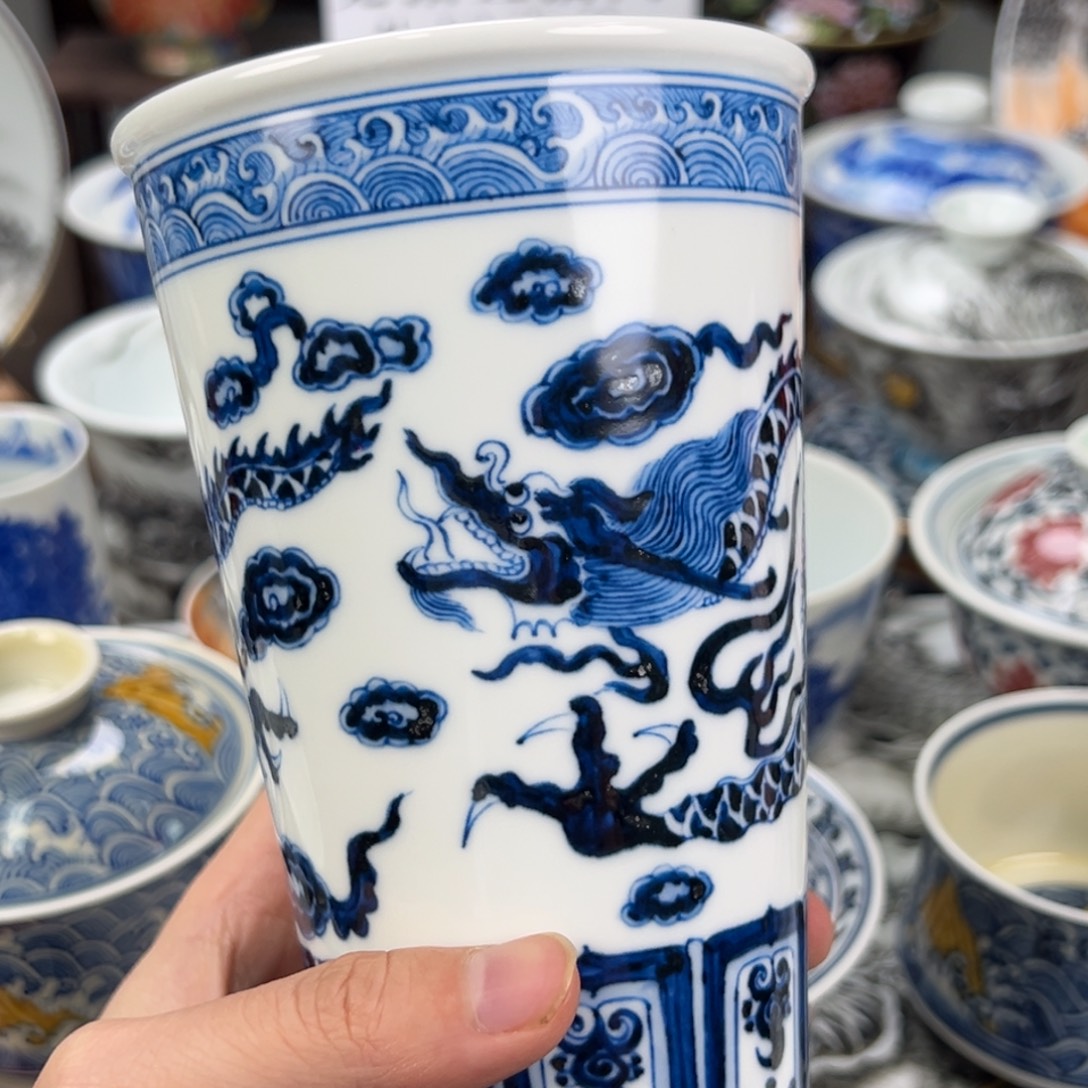 皮***特景德镇手工手绘陶瓷